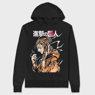 Attack on Titan 19, Hanorac Oversize Barbati (Unisex)