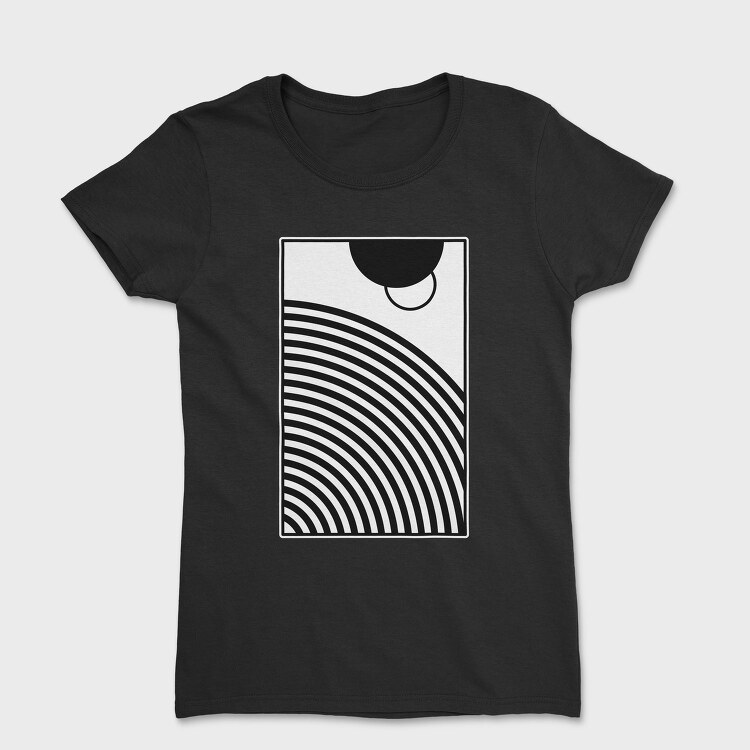 Minimal Geometric 1, Tricou Femei