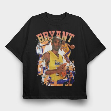 Kobe Bryant Collage, Tricou Oversize Barbati (Unisex)
