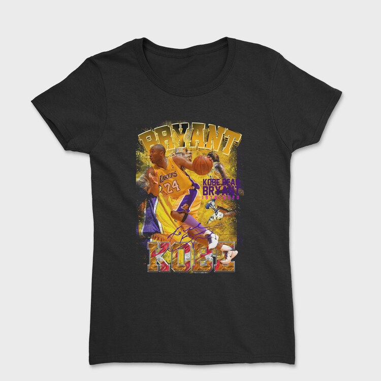 Kobe Bryant Jumpshot, Tricou Femei