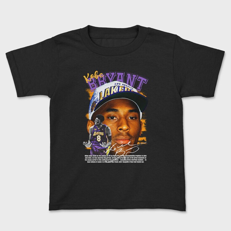 Kobe Bryant Lakers 8, Tricou Copii