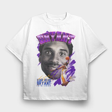 Kobe Bryant Lakers, Tricou Oversize Barbati (Unisex)