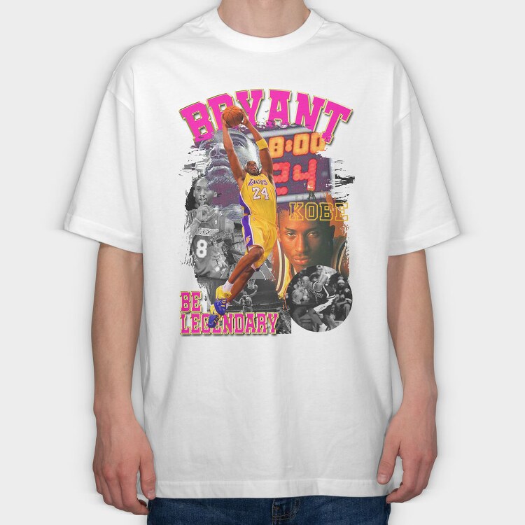 Kobe Bryant Legendary, Tricou Oversize Barbati (Unisex)