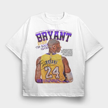Kobe Bryant Mamba, Tricou Oversize Barbati (Unisex)