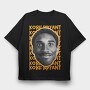 Kobe Bryant Vintage, Tricou Oversize Barbati (Unisex)