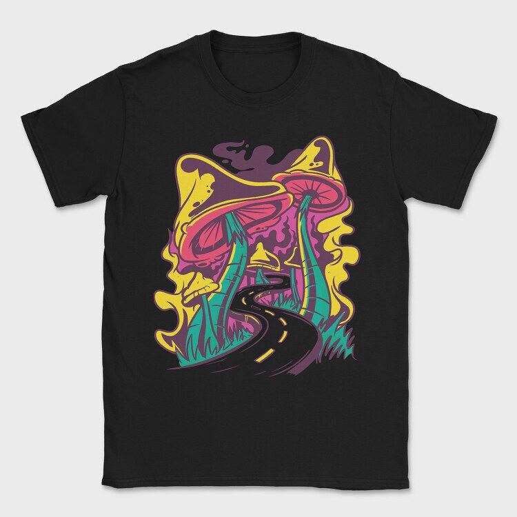 Tricou Barbati (Unisex) Imprimat digital direct in tesatura, bumbac premium 100%.