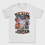 Michael Bulls Fire, Tricou Barbati (Unisex)