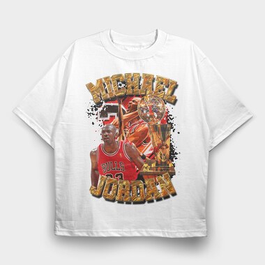 Michael Jordan Nba, Tricou Oversize Barbati (Unisex)