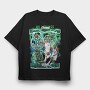 Milwaukee Bucks Nba Bootleg, Tricou Oversize Barbati (Unisex)