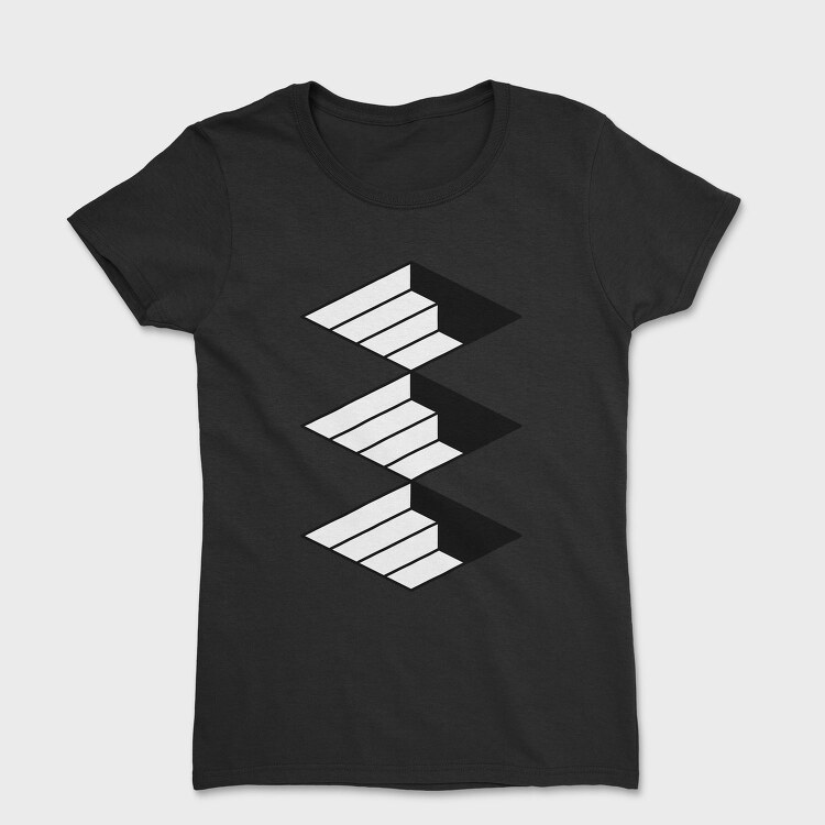 Minimal Geometric 4, Tricou Femei