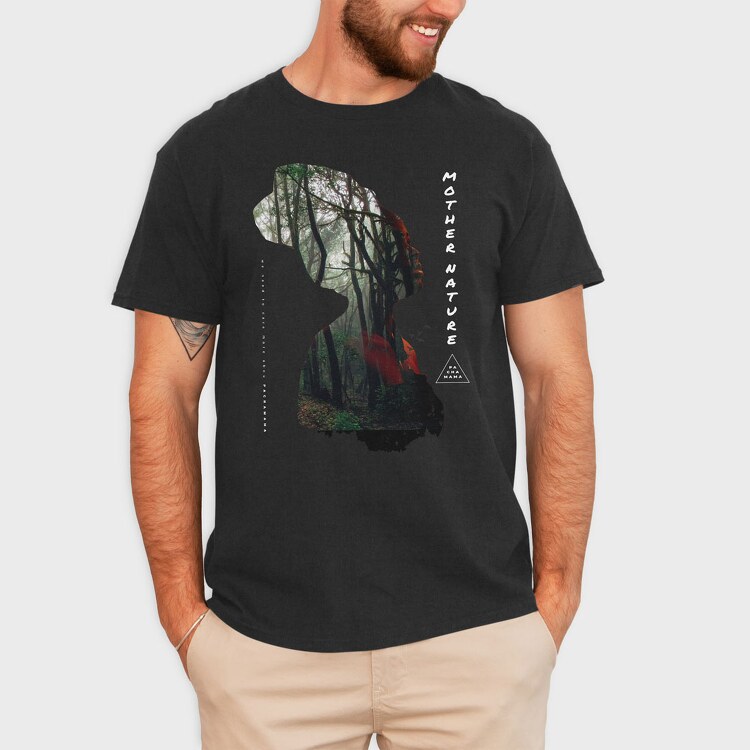 Forest Woman, Tricou Barbati (Unisex)