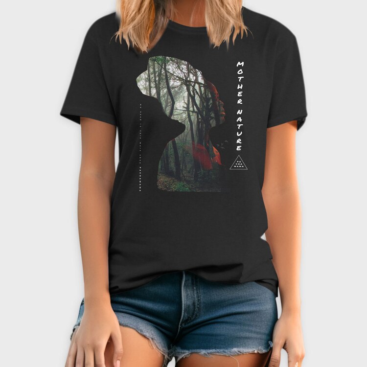 Forest Woman, Tricou Barbati (Unisex)