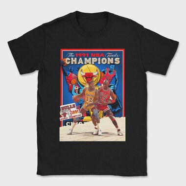 Nba Champions 1991, Tricou Barbati (Unisex)