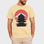 Pagoda FujiJapan, Tricou Barbati (Unisex)