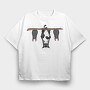 Murcielagos Gato, Tricou Oversize Barbati (Unisex)