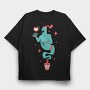 Gin Genie, Tricou Oversize Barbati (Unisex)