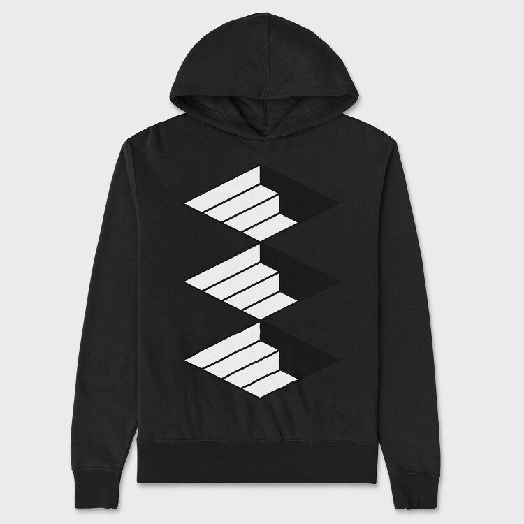 Minimal Geometric 4, Hanorac Oversize Barbati (Unisex)