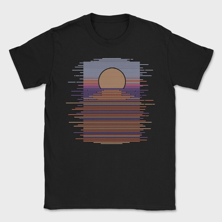 Landscape Sunset Tshirt, Tricou Barbati (Unisex)