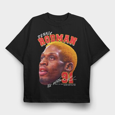 Rodman 91, Tricou Oversize Barbati (Unisex)