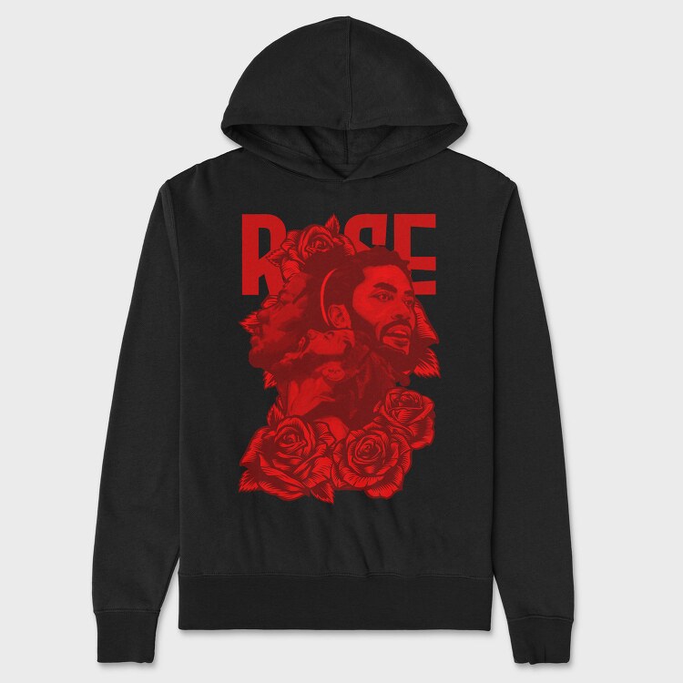 Rose Nba, Hanorac Oversize Barbati (Unisex)