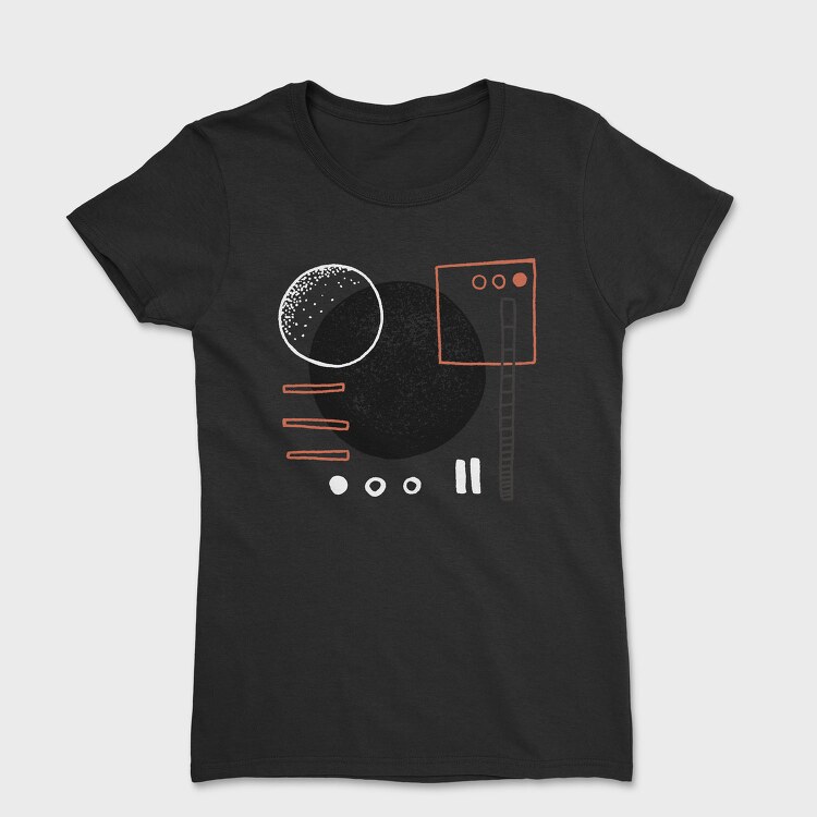 Abstract Organic, Tricou Femei