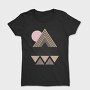 Abstract Geometric, Tricou Femei