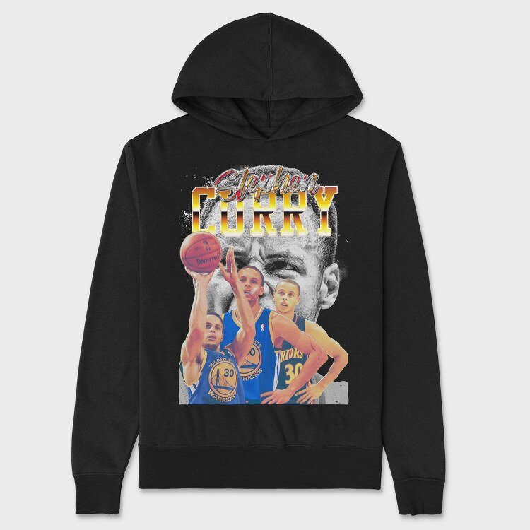 Steph Curry Warriors, Hanorac Oversize Barbati (Unisex)