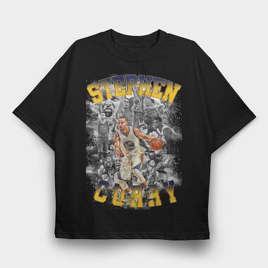 Stephen Curry Nba, Tricou Oversize Barbati (Unisex)