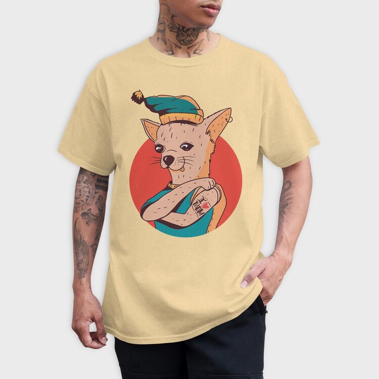 Chihuahua, Tricou Barbati (Unisex)