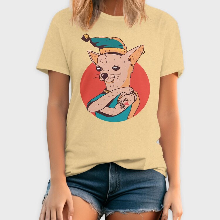Chihuahua, Tricou Barbati (Unisex)