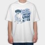 Beagle Dog Breed, Tricou Oversize Barbati (Unisex)