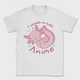 Cute Baby Axolotl Anime I Whatch O Lotl, Tricou Barbati (Unisex)