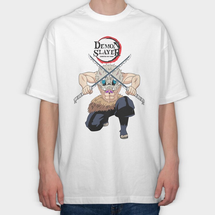 Demon Slayer 66, Tricou Oversize Barbati (Unisex)