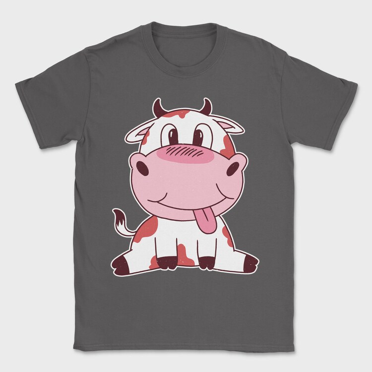 Cute Baby Cow, Tricou Barbati (Unisex)