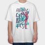 Artistic Gym, Tricou Oversize Barbati (Unisex)