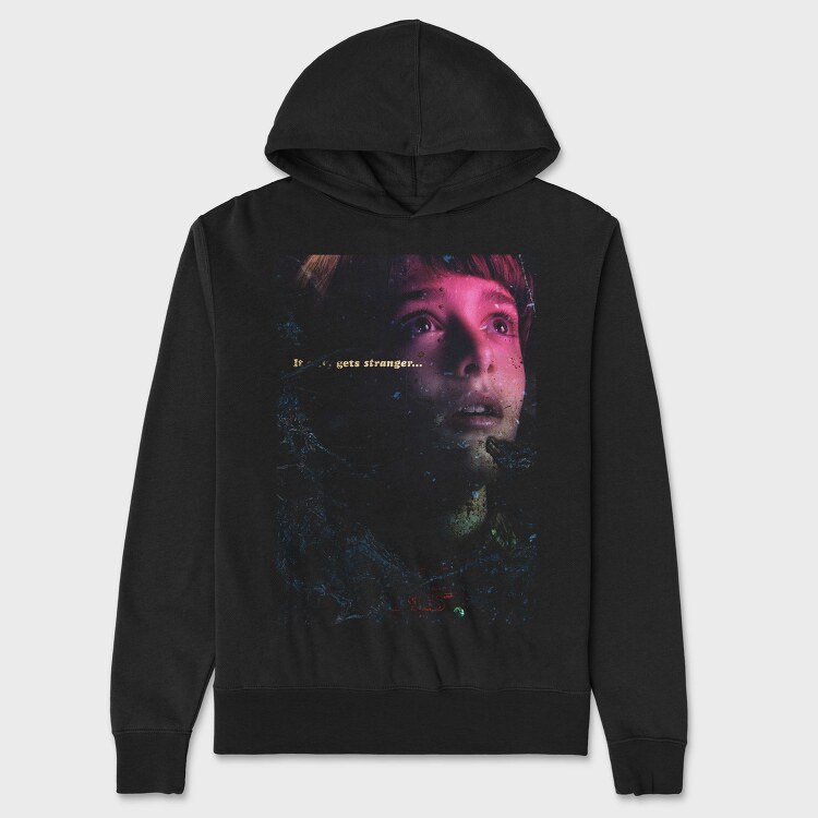 It Gets Stranger, Hanorac Oversize Barbati (Unisex)