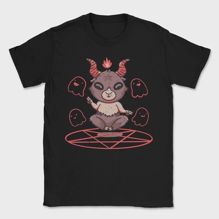 Cute Baphomet, Tricou Barbati (Unisex)