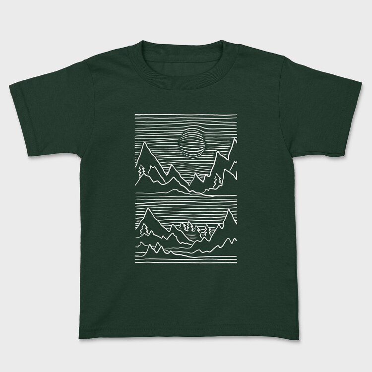 Mountains 3d, Tricou Copii