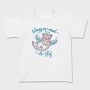Cute Cat Angel Wings Are Made To Fly Mug, Tricou Copii