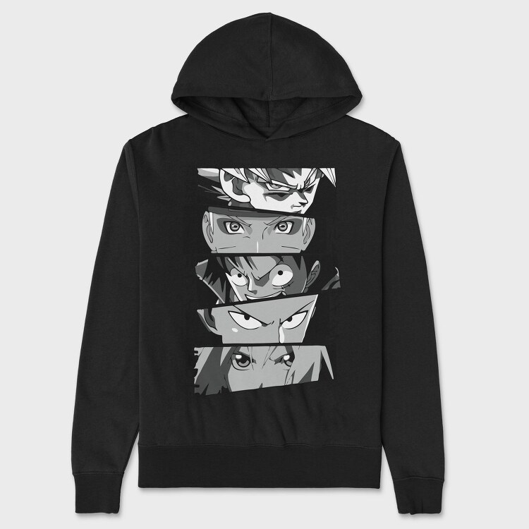Dragon Ball Z 1, Hanorac Oversize Barbati (Unisex)