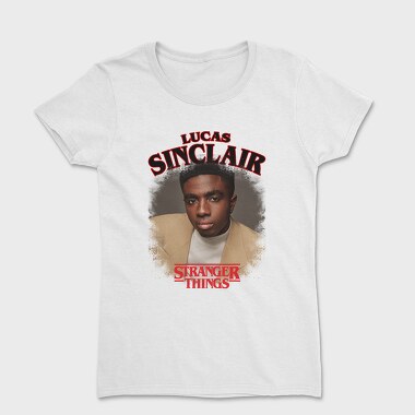 Lucas Sinclair Stranger Things, Tricou Femei