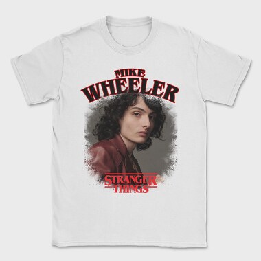 Mike Wheeler Halftone, Tricou Barbati (Unisex)