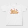 Cute Cat Eating Pizza All I Need Is My Cat And, Tricou Copii