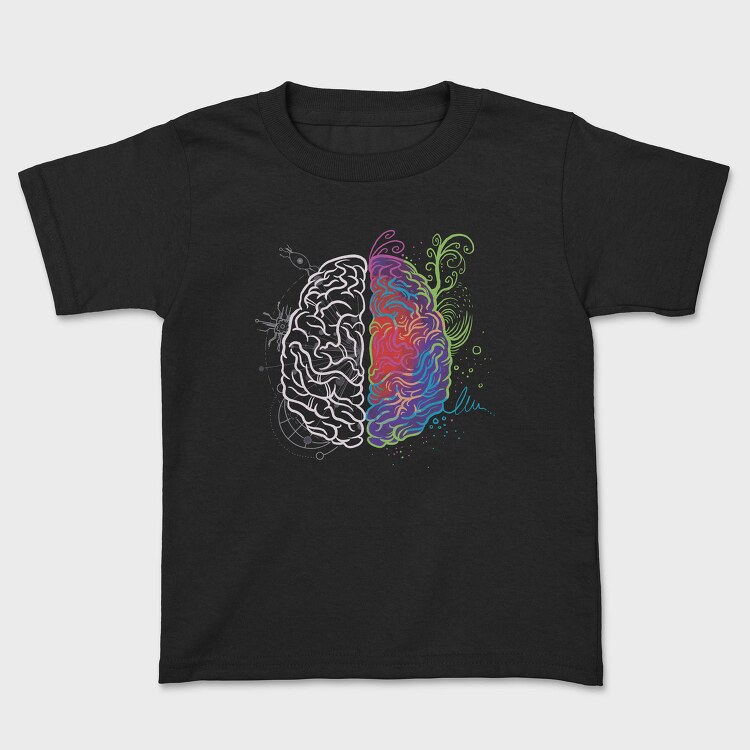 Brain Leftand Right, Tricou Copii