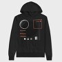 Abstract Organic, Hanorac Oversize Barbati (Unisex)