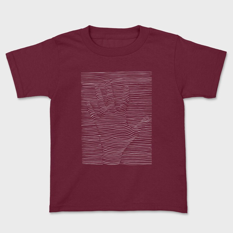 3D illusion Hand, Tricou Copii