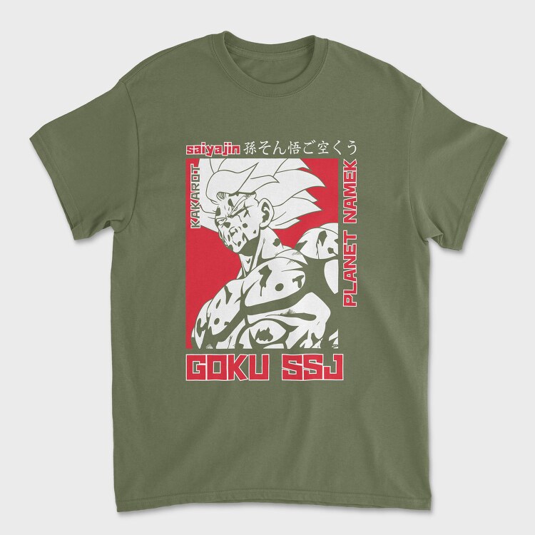 Dragon Ball Z 15, Tricou Barbati (Unisex)