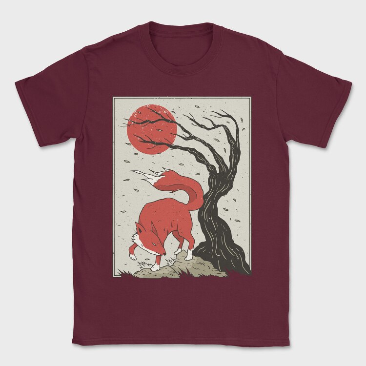 Fox Tree, Tricou Barbati (Unisex)