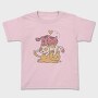 Cute Cat Pile, Tricou Copii