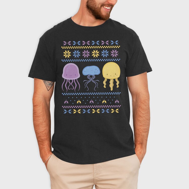 Jellyfish Sweater, Tricou Barbati (Unisex)
